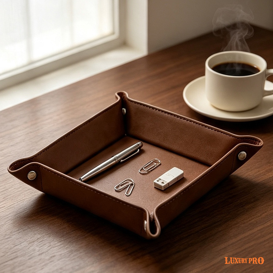 Leather Tray