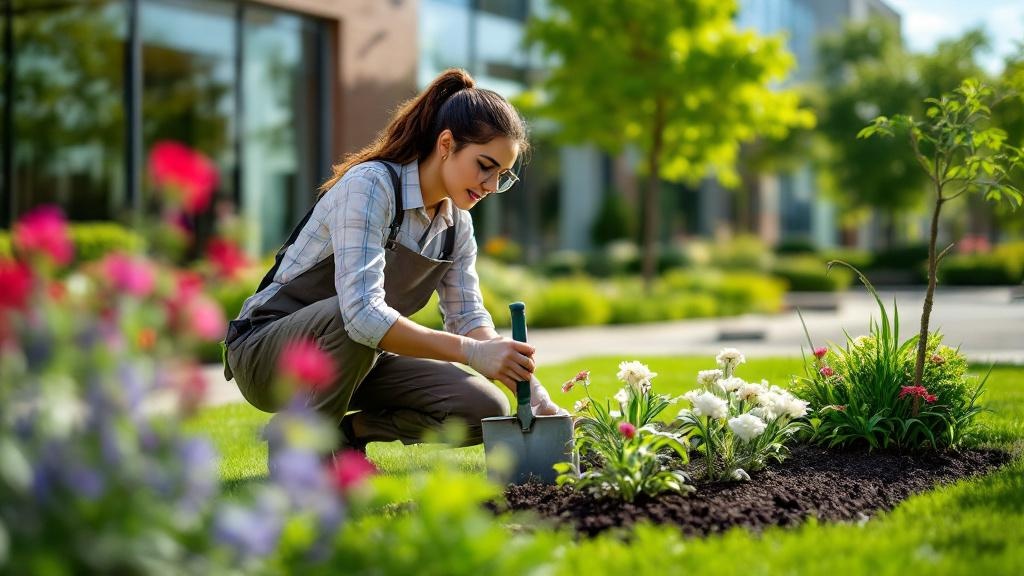 What Is the Cost of Commercial Spring Landscaping in Katy TX? for Spring Commercial Property Maintenance in Katy Texas by L &