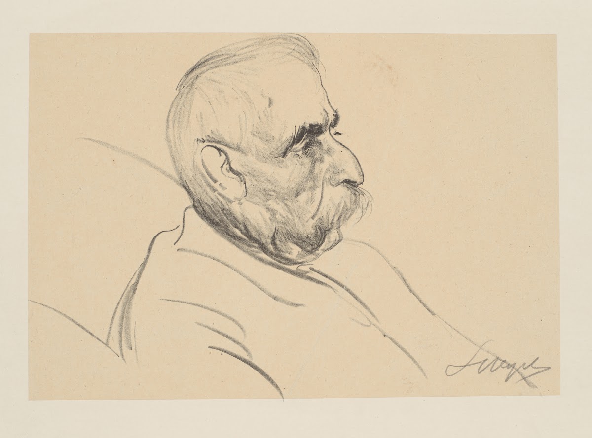 Study of an old man 1912