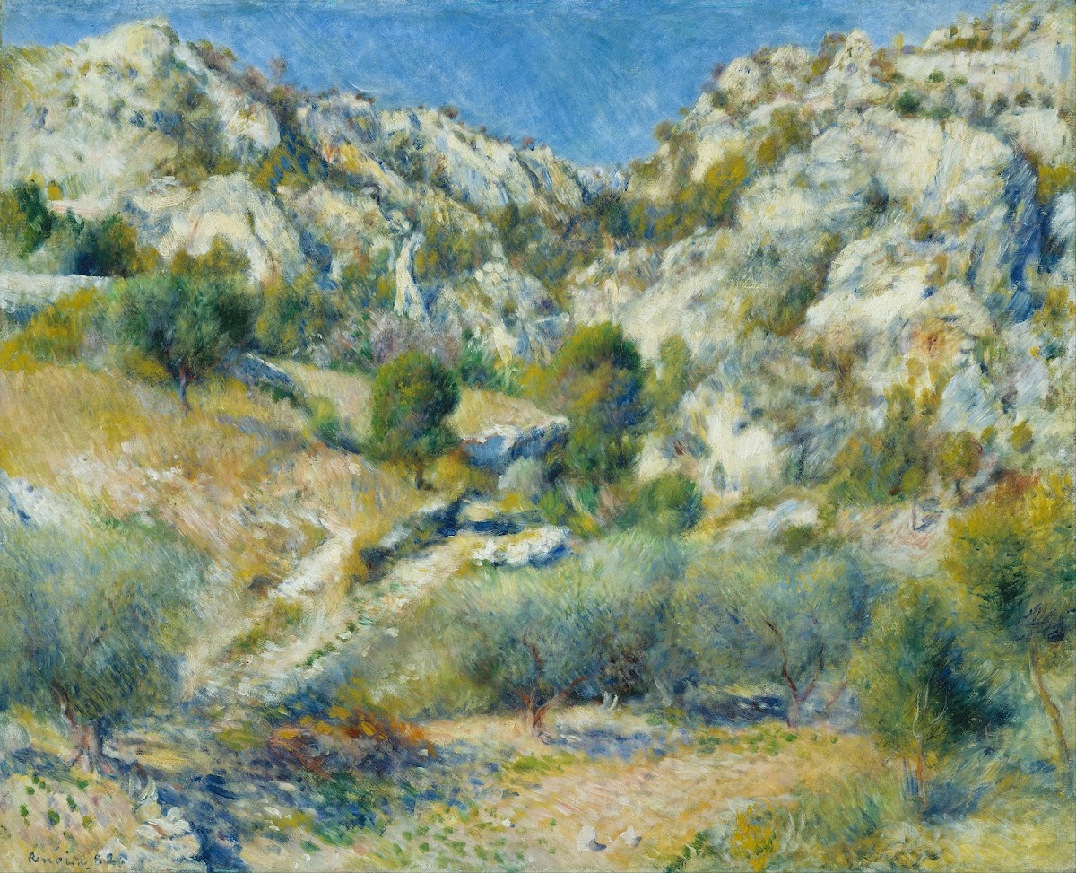 Rocky Crags at LEstaque 1882