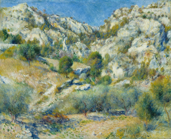 Rocky Crags at LEstaque 1882