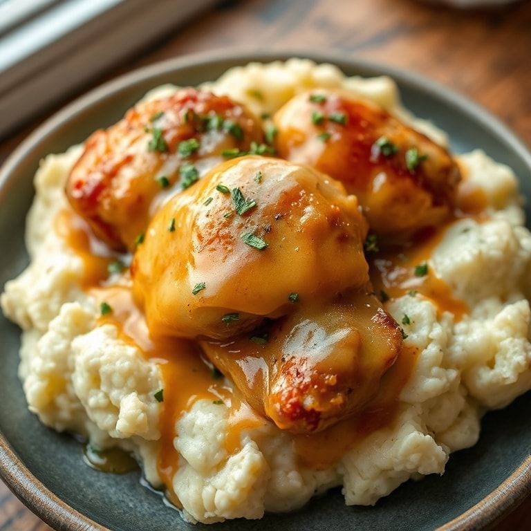 Chipotle Honey Chicken Thighs Recipe | This Flavor Hack with Smoked Gouda Mashed Potatoes Is Easy & Weeknight-Friendly