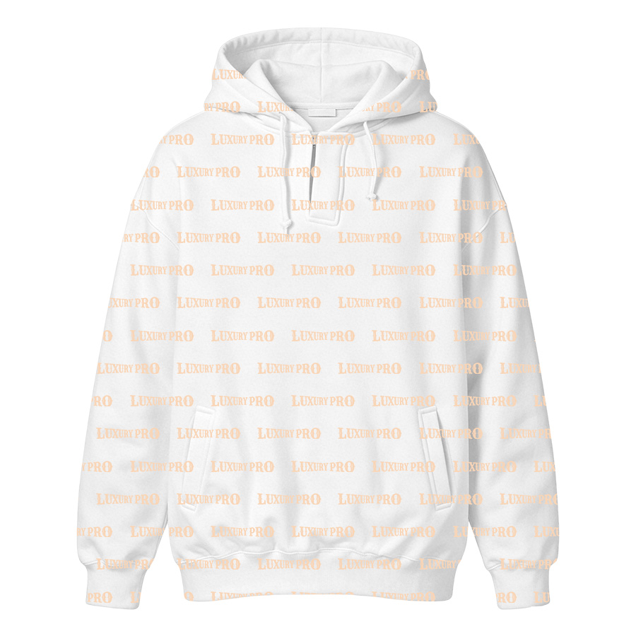 AOP Button Collar Sweatshirt