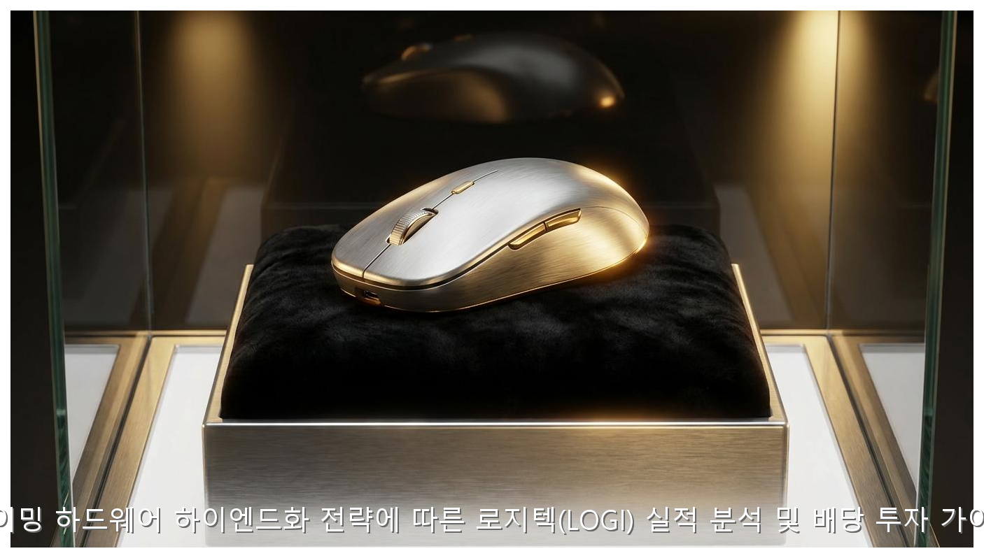 게이밍 하드웨어 하이엔드화 전략에 따른 로지텍(LOGI) 실적 분석 및 배당 투자 가이드 핵심 안내 및 분석 인포그래픽 (3)