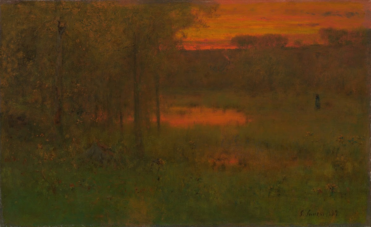 Landscape Sunset 1887 89