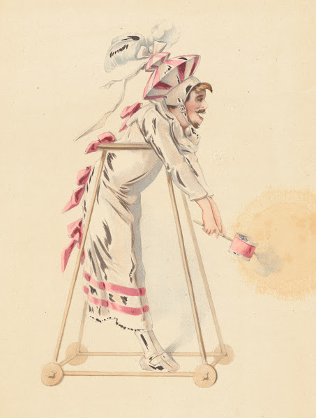 Un bébé dans Geneviève de Brabant ballet des bébés 1875