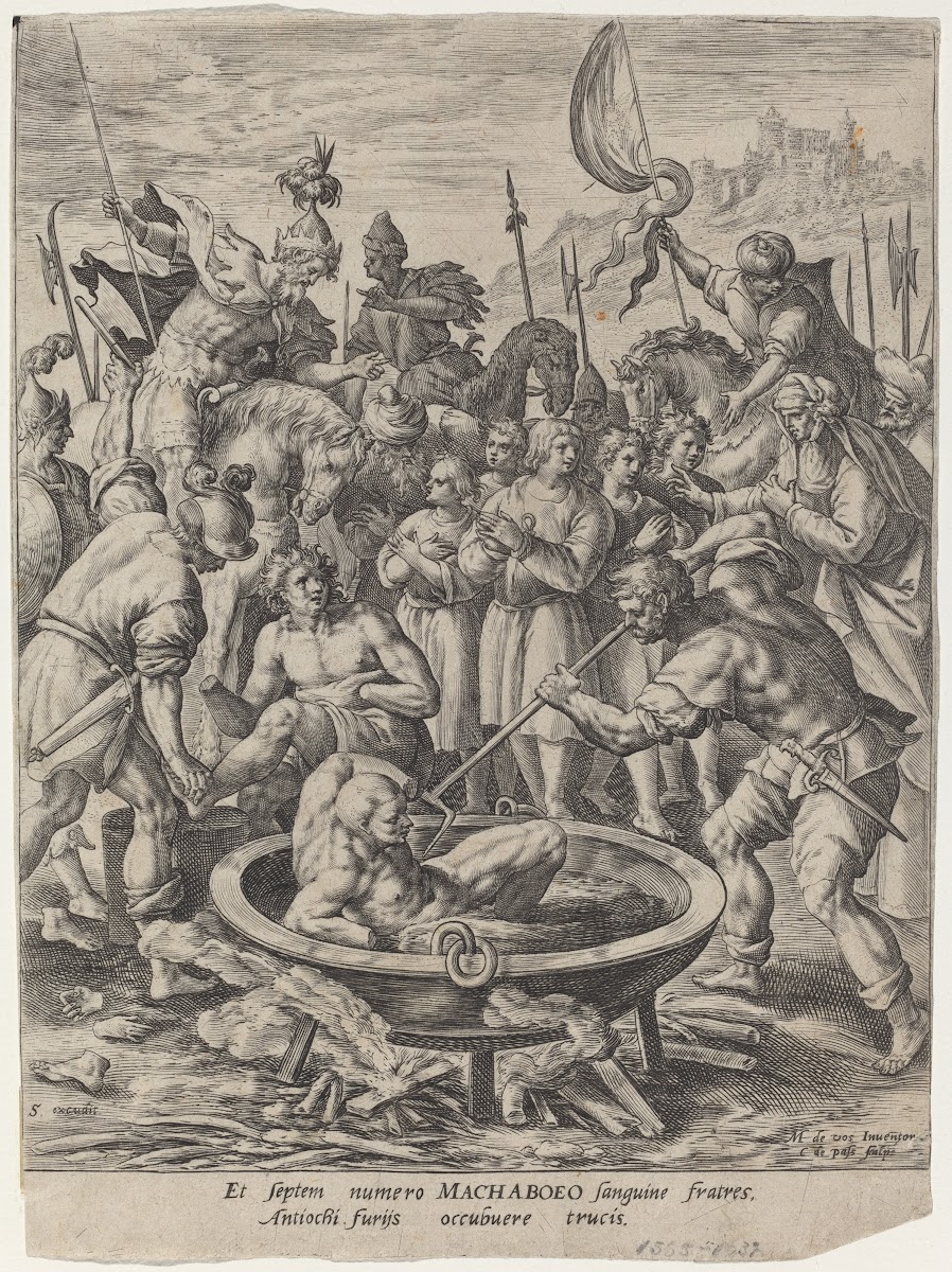 The Seven Maccabean Brothers Killed by Antiochus 1591