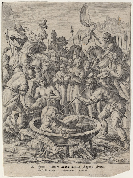 The Seven Maccabean Brothers Killed by Antiochus 1591