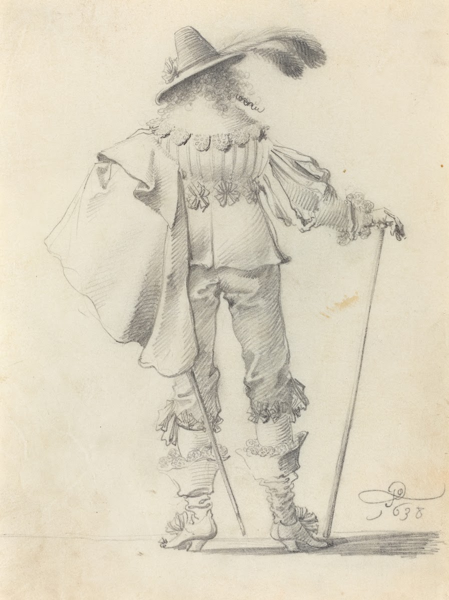Gentleman Seen from Behind 1638