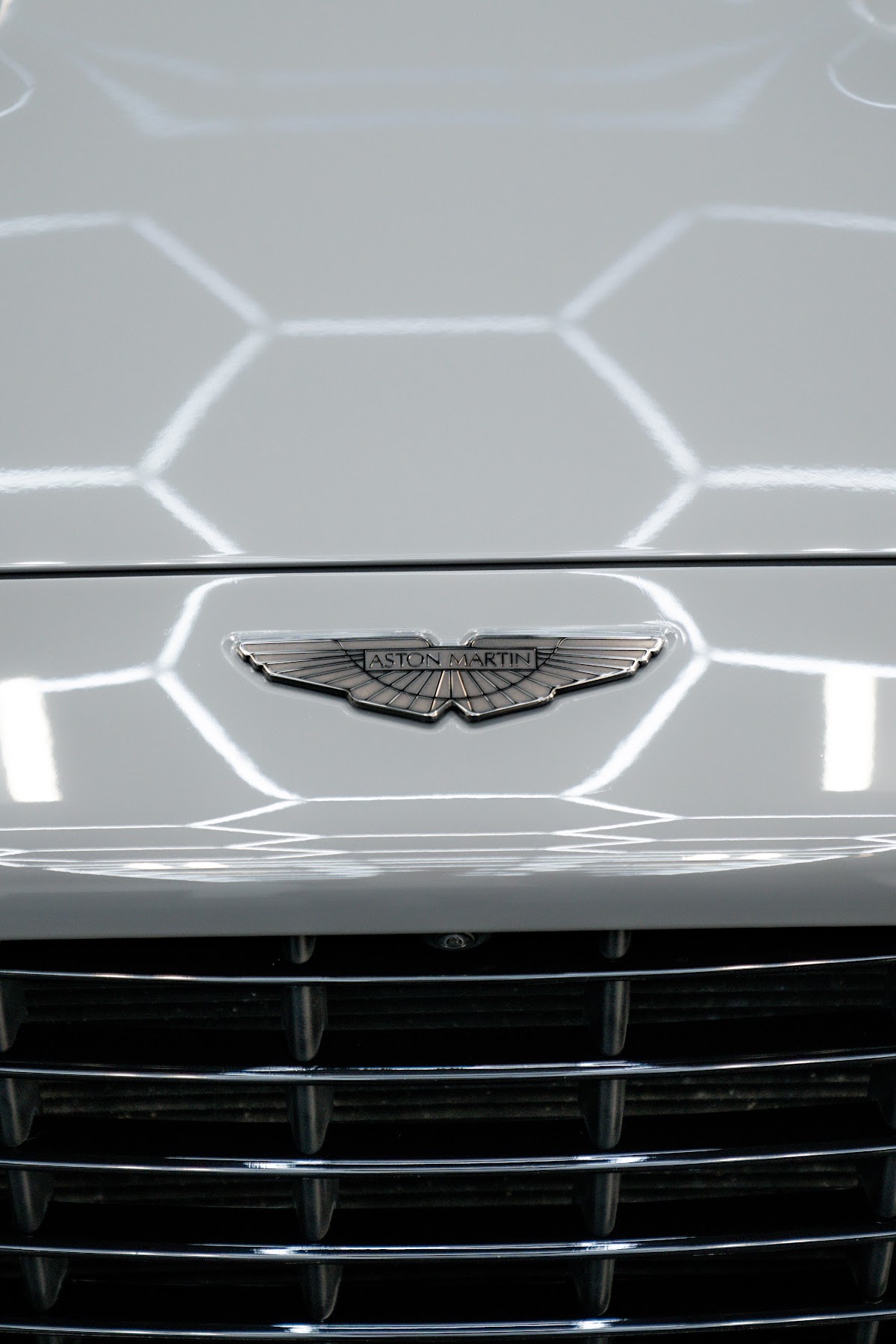 Aston Martin DBX 707 under the ZAutoCare light tunnel