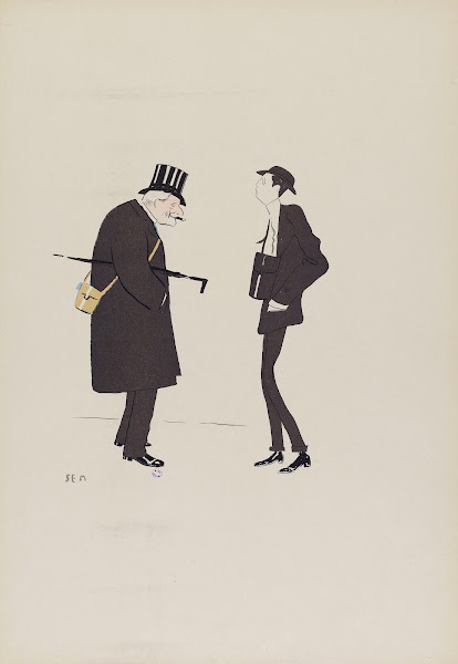 Baron de Brimont et Baron James Armand de Rothschild 1904