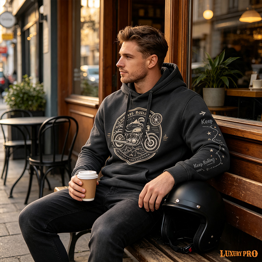 MHN Hoodie 250gsm Japanese Fabric‑6‑Panel Hat