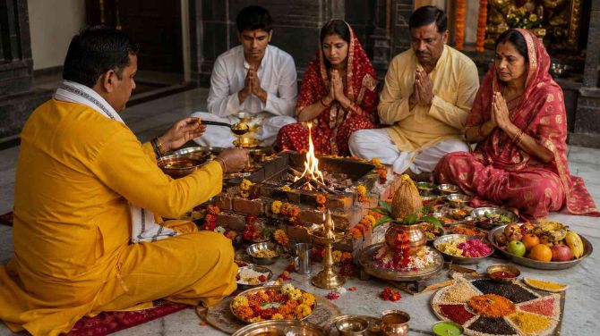 Nav Grah Shanti Puja in Ujjain