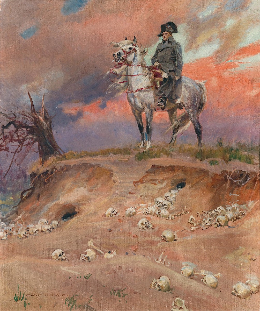 Napoleon auf dem Schlachtfeld