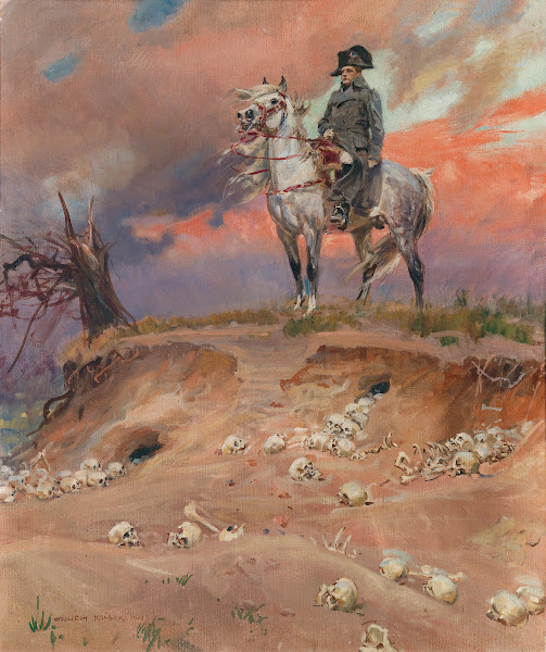 Napoleon auf dem Schlachtfeld