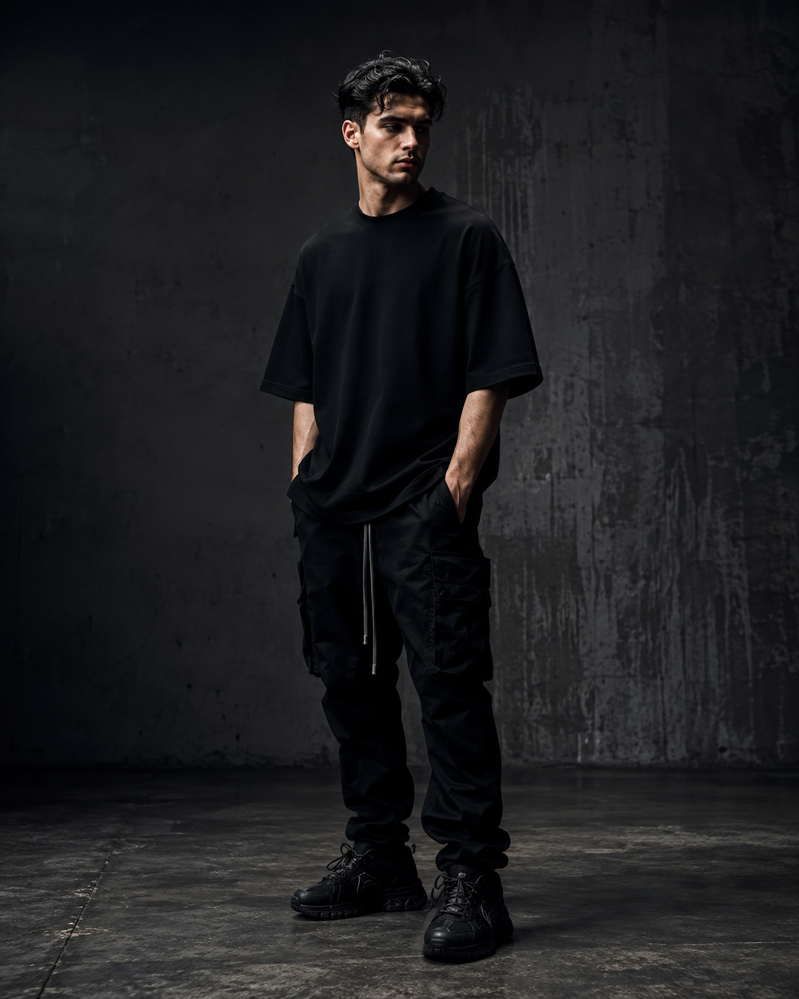 Vorza Streetwear Male Model
