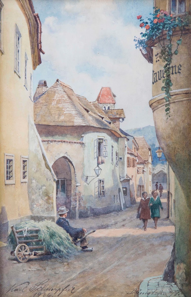 Dürnstein Gassenszene
