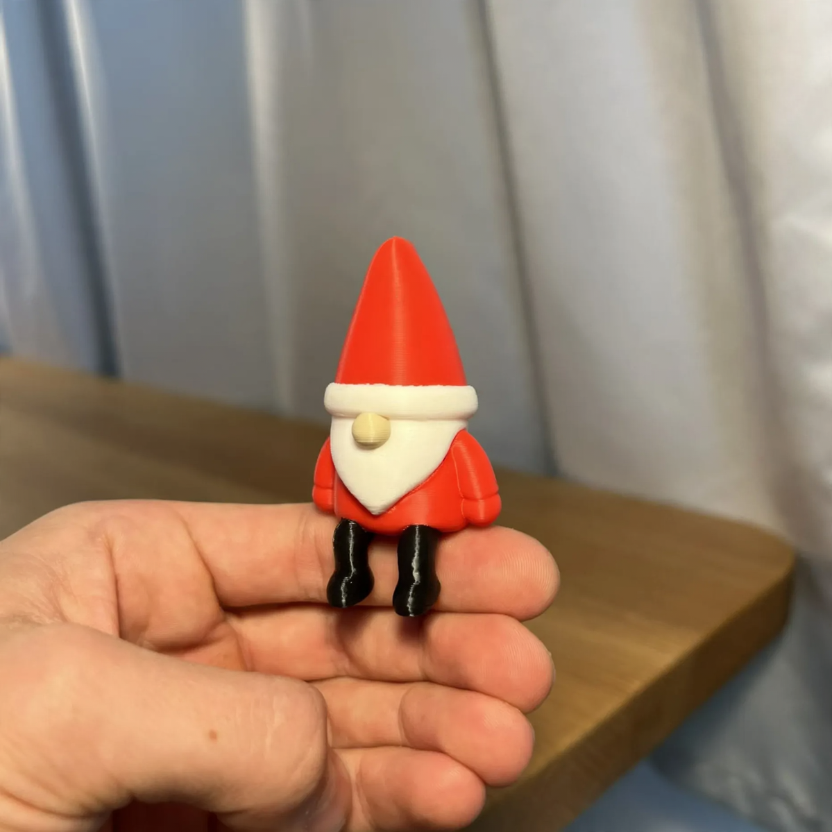Miniature Santa Figure, seated