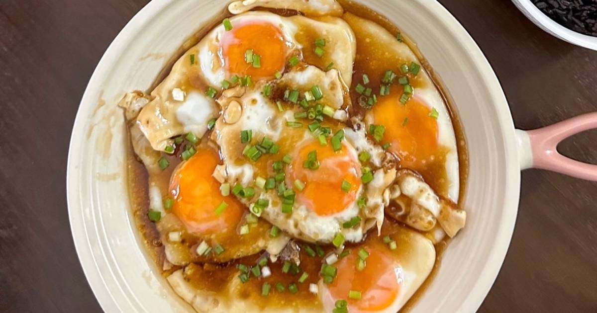 Trứng ốp mặn ngọt