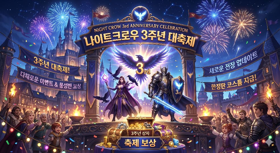 나이트크로우 3주년 기념
