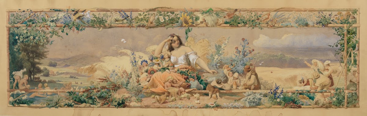 Jahreszeitenzyklus Der Sommer 1860