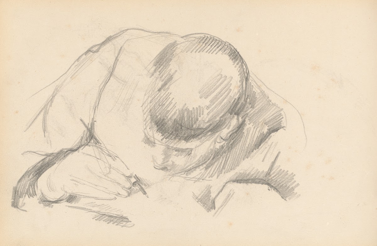 The Artists Son Writing c 1887