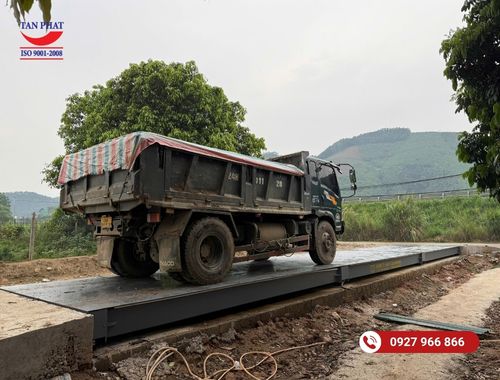 Trạm cân 120 tấn tại Nghi Sơn, Thanh Hóa