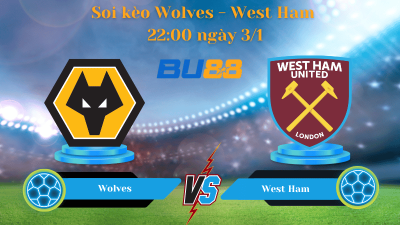 Nhận định bóng đá trận đấu Wolves- West Ham