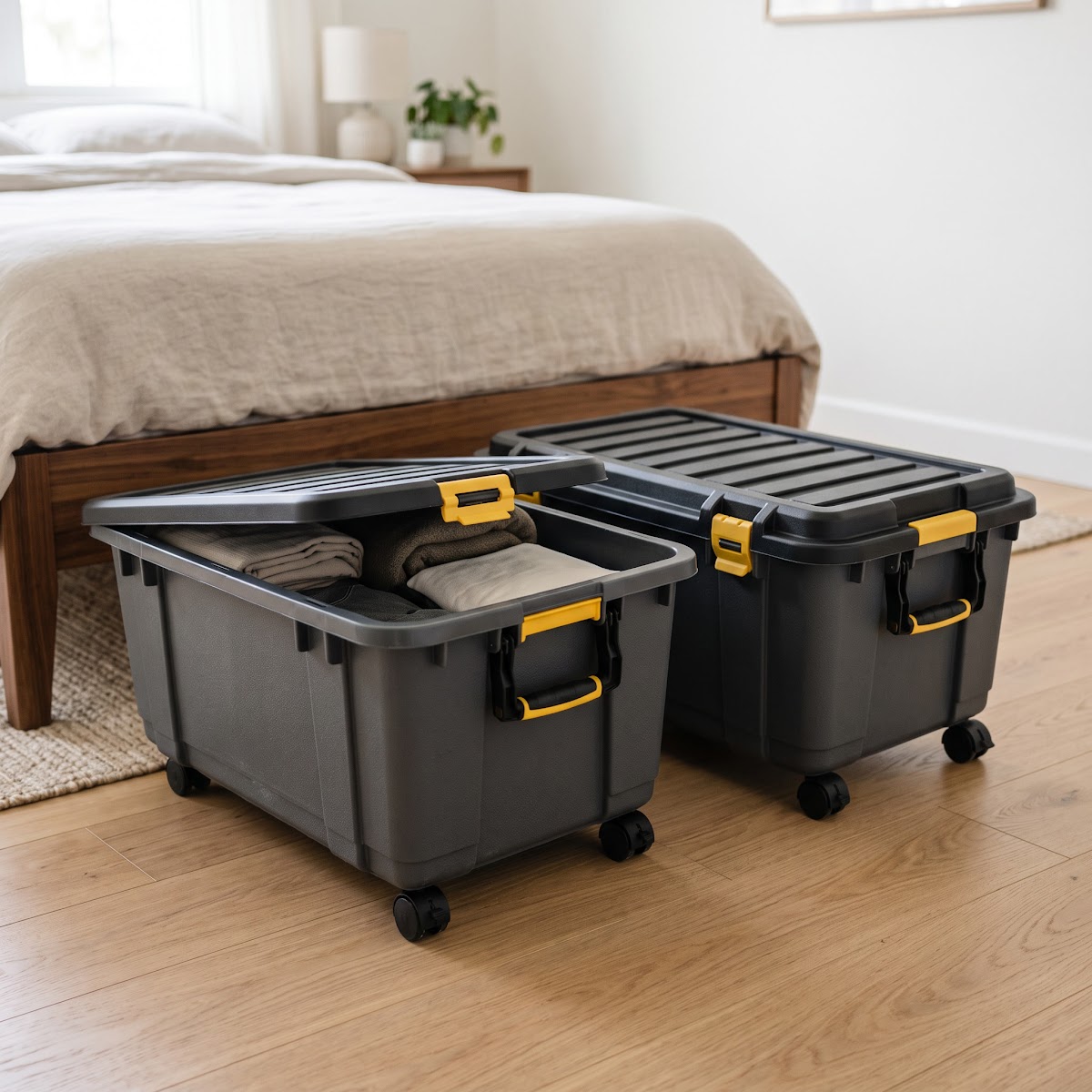 Best Under Bed Storage Bins for Bedrooms (2026) - BEST OVERALL — PRODUCT SHOT