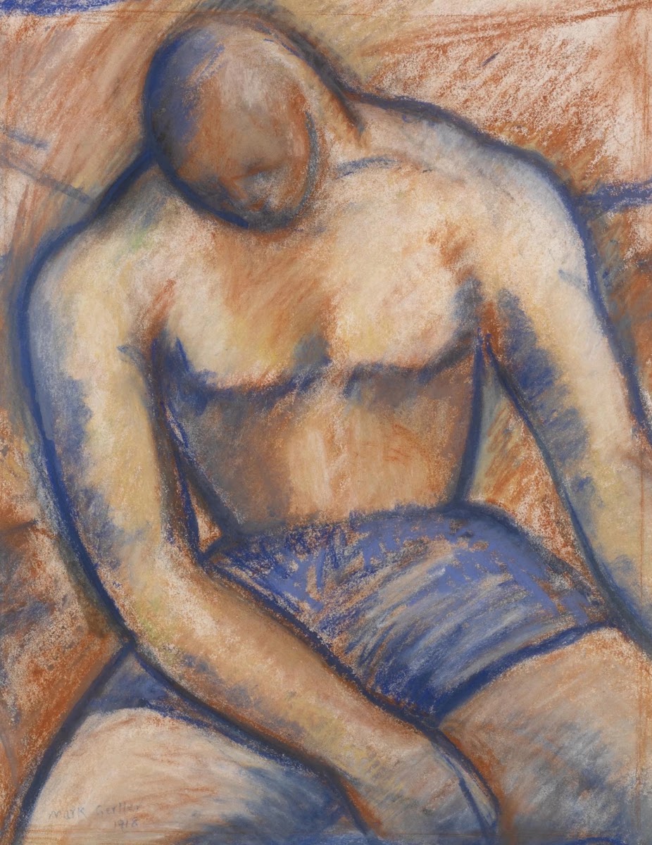 seated boxer 1918