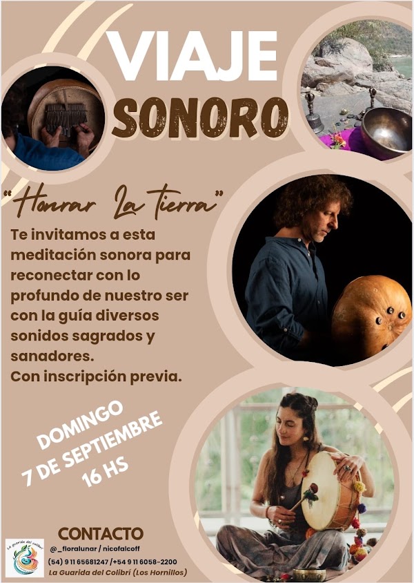 Meditación Sonora  "Honrar la Tierra"