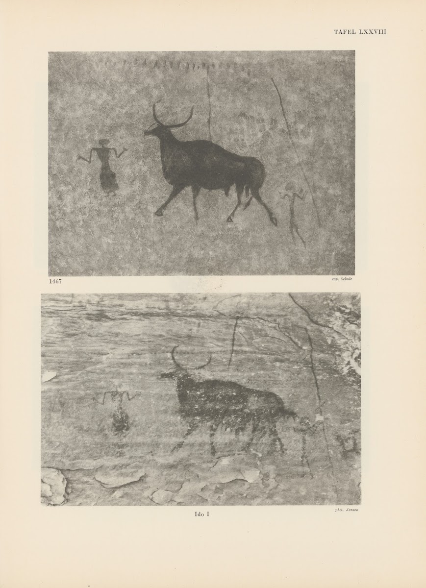 Ekade Ektab die Felsbilder Fezzans Pl71 1937