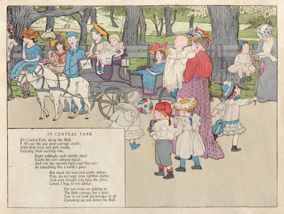 In Central Park 1902