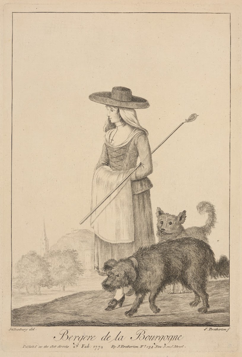Bergere de la Bourgogne 1773