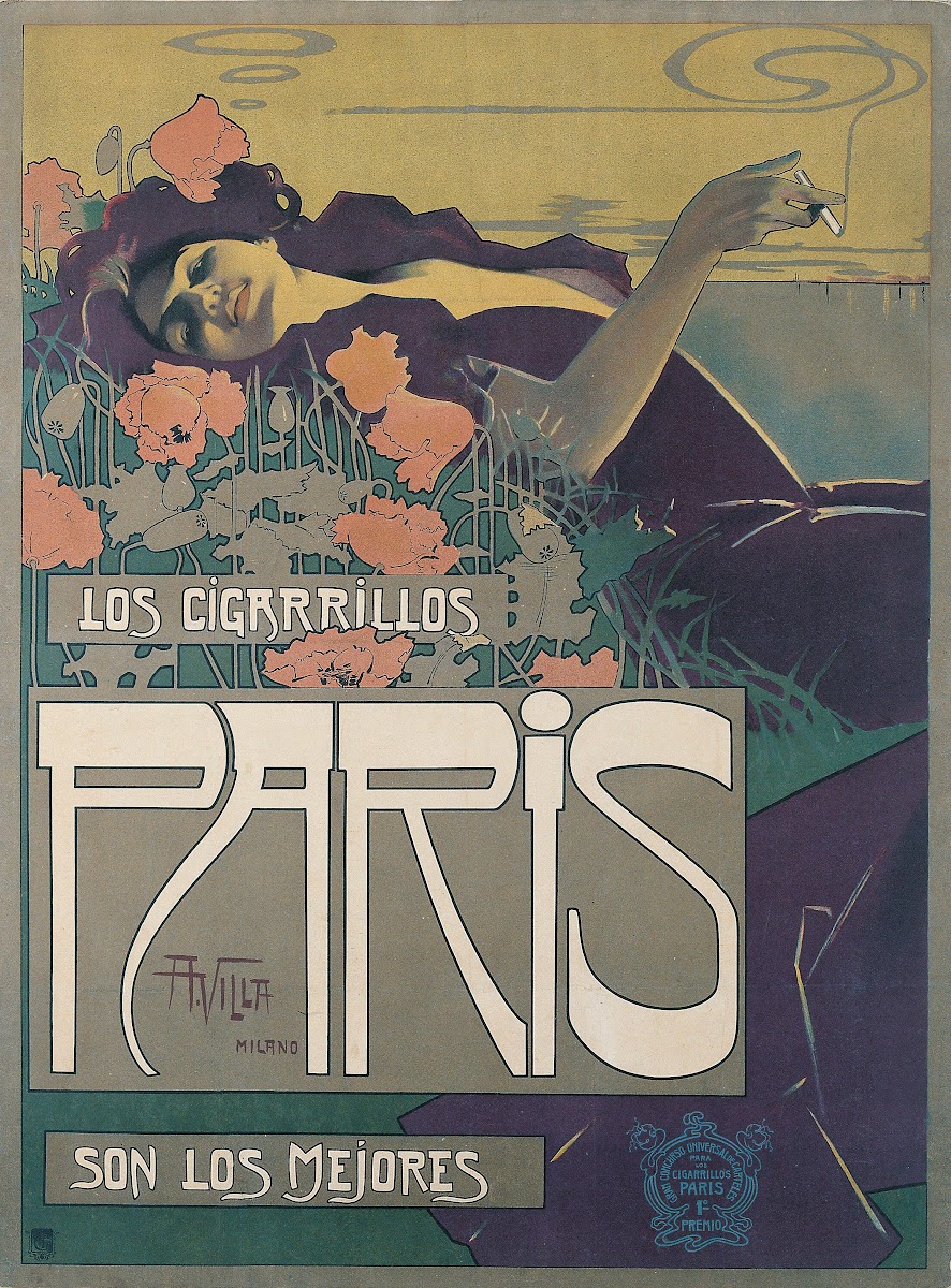 Cigarrillos Paris 1901