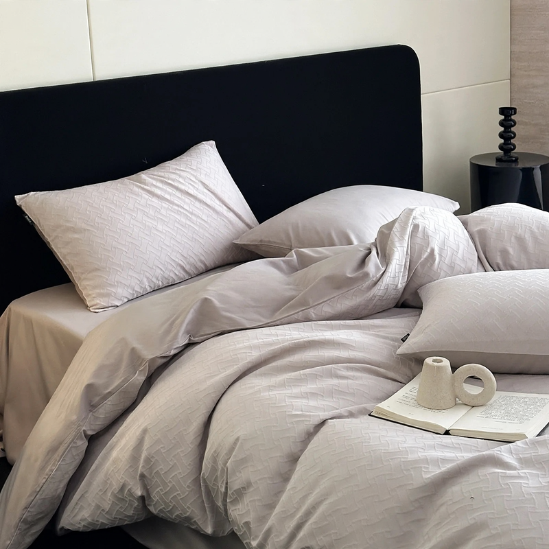 Cotton bedding set, 4-piece, autumn/winter
