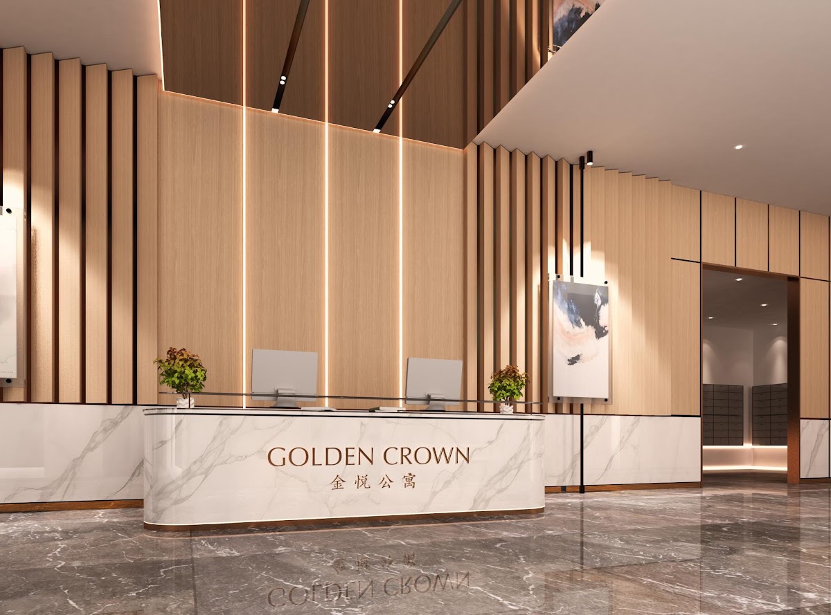 Golden Crown Residence — grand lobby reception