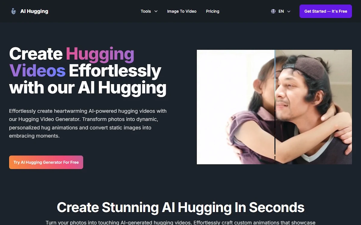 Captura de AI Hugging