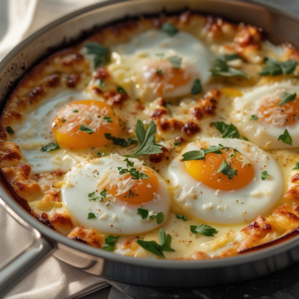 Baked Feta Eggs: Easy Homemade Breakfast for Busy Mornings