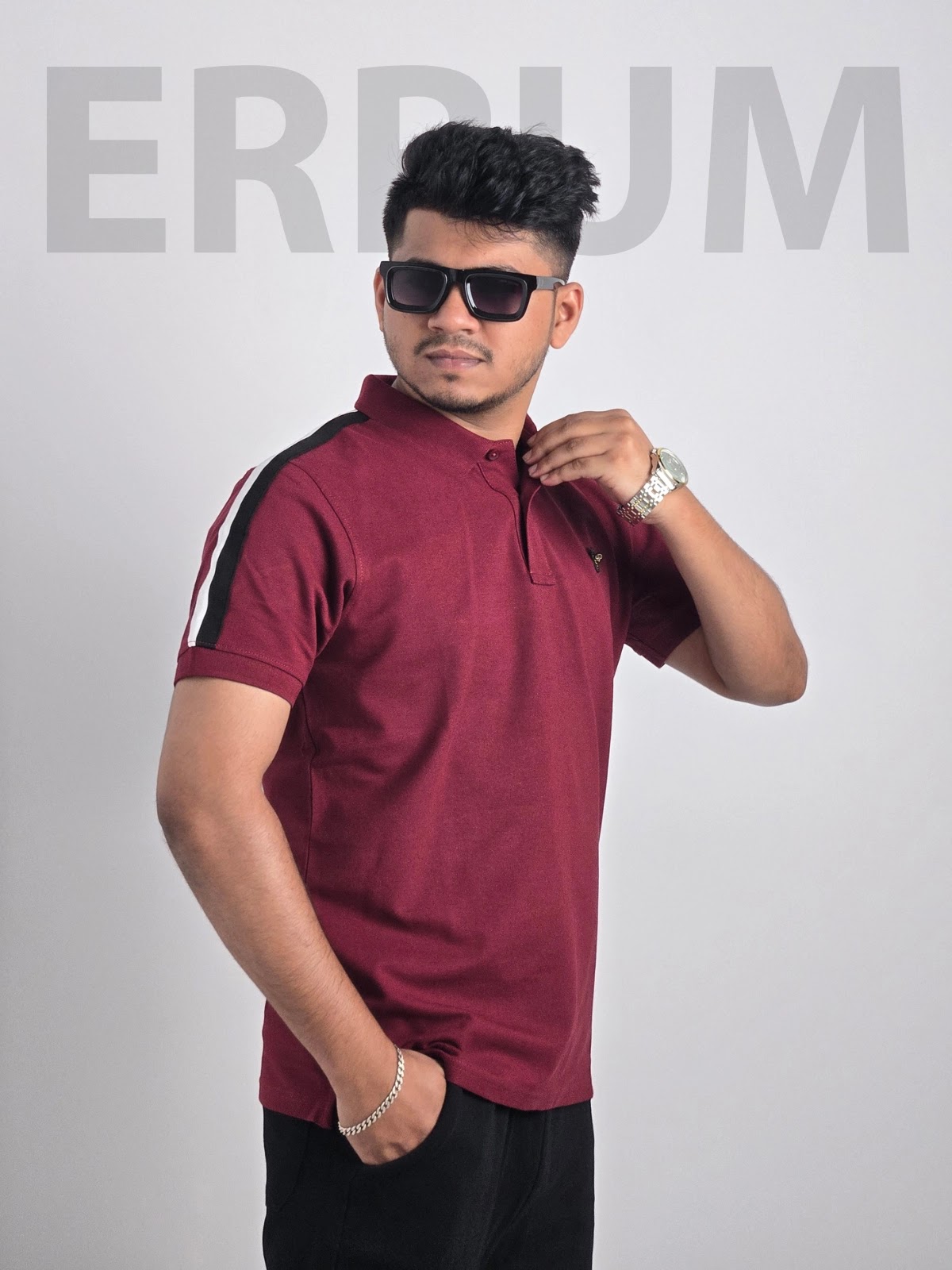 Gucci Polo - Maroon