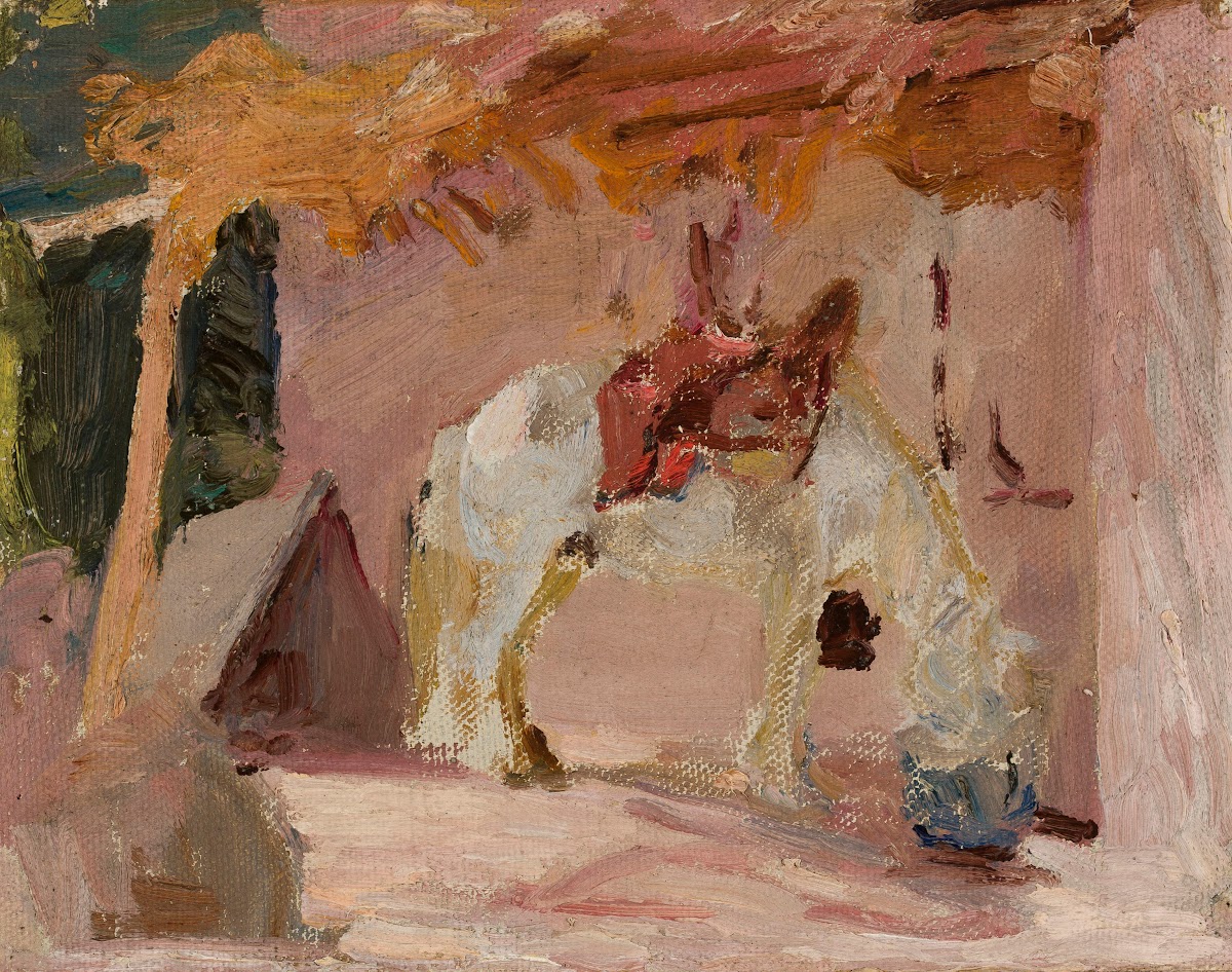 Horse From the journey to Turkestan 1912