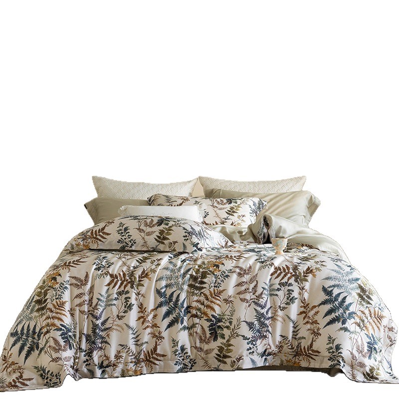 Lyocell Bedding Set, Cooling Effect, 4-Piece