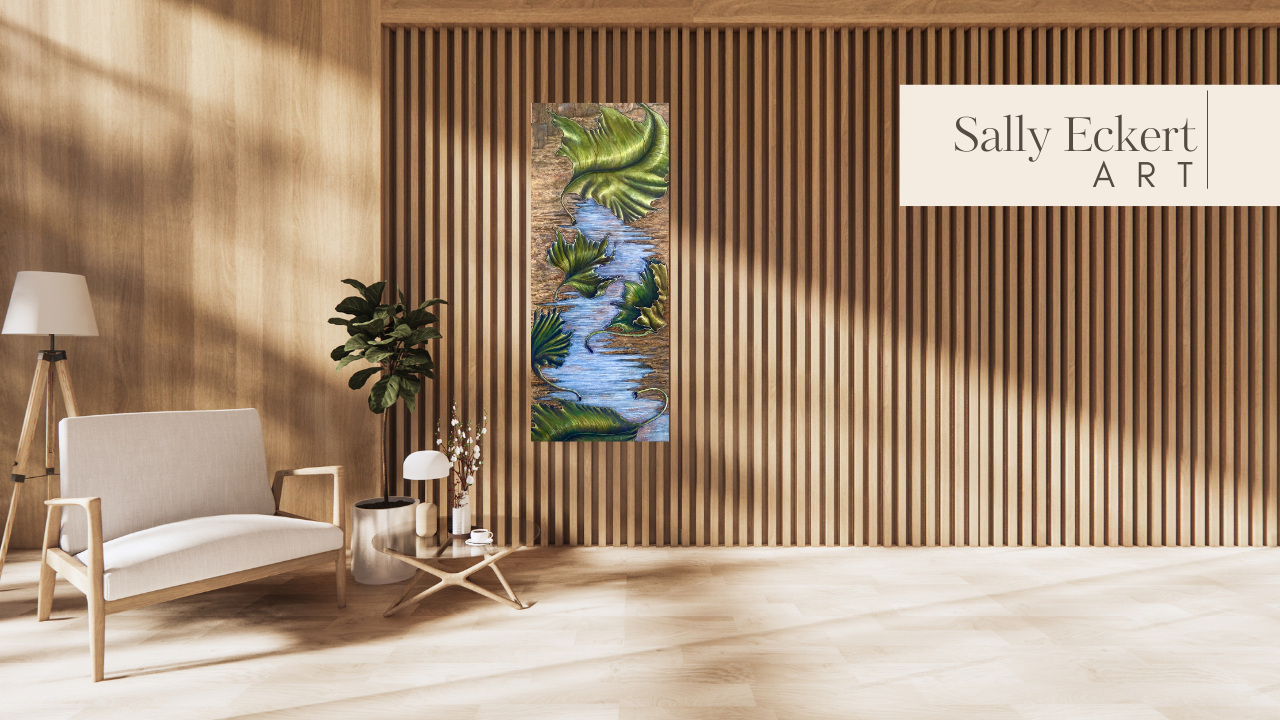 Turning Over a New Leaf in a collector's home