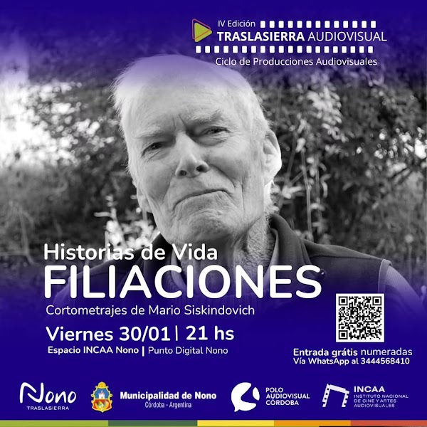 FILIACIONES. Historias de Vida - Cortometrajes de Mario Siskindovich