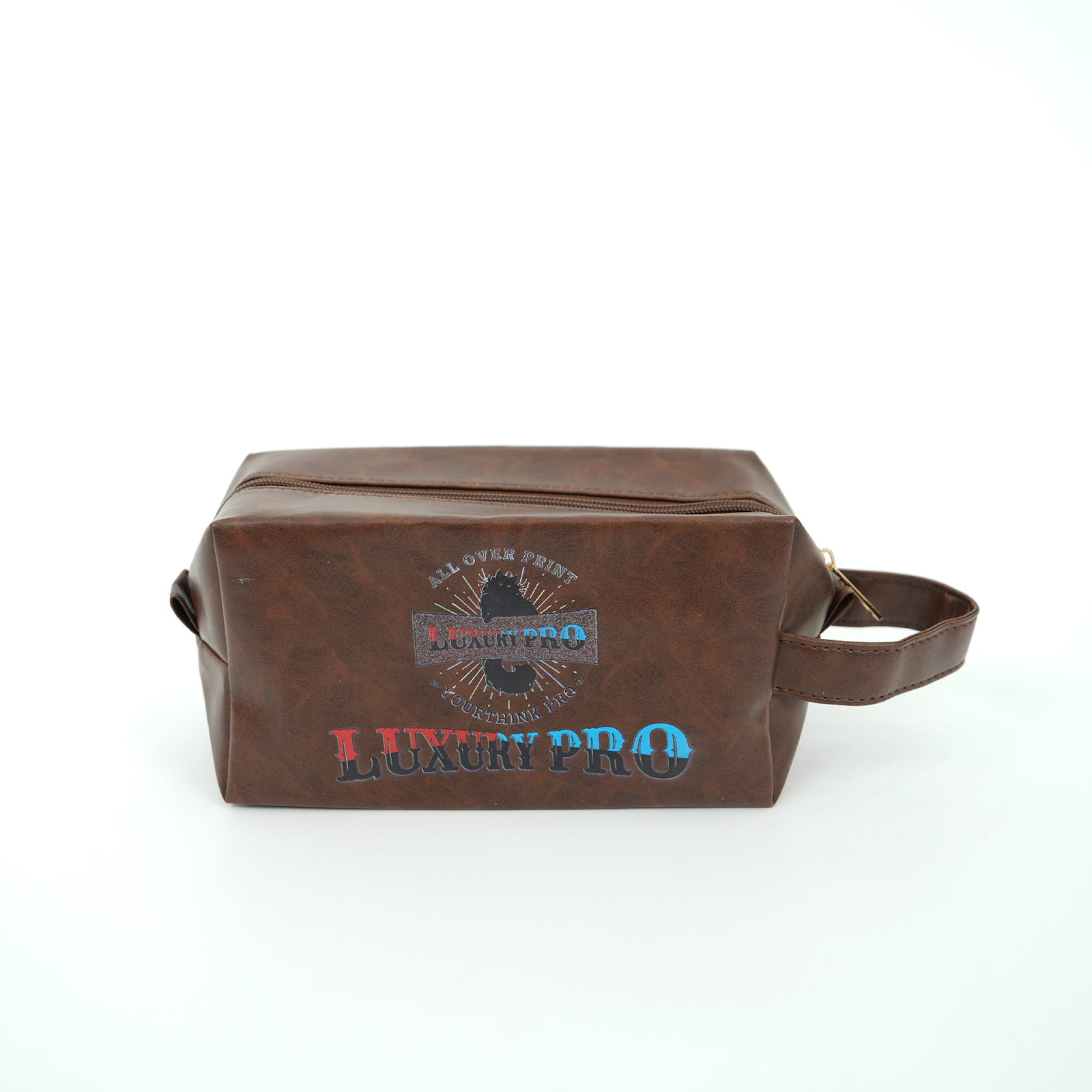 3D Leather clutch