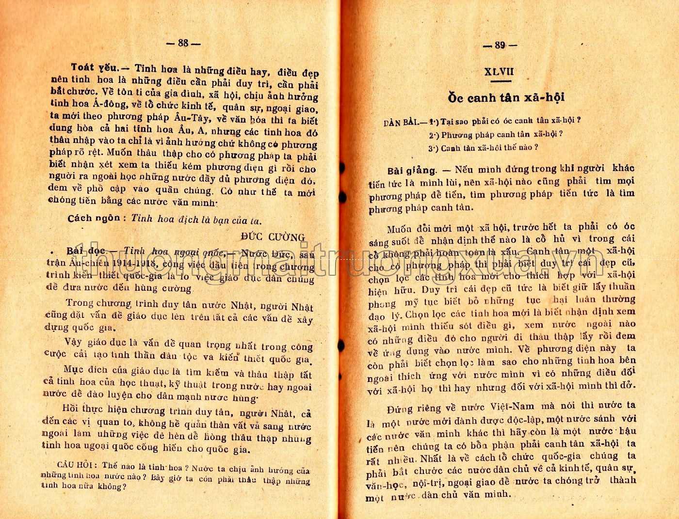 Đức dục lớp nhất (1951) - Trang 45