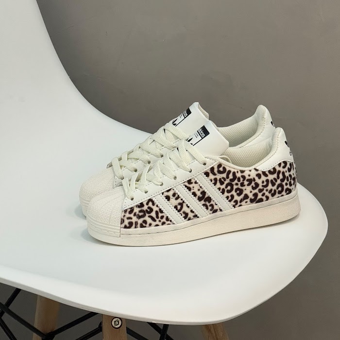 Adidas Superstar Leopardo Crema
