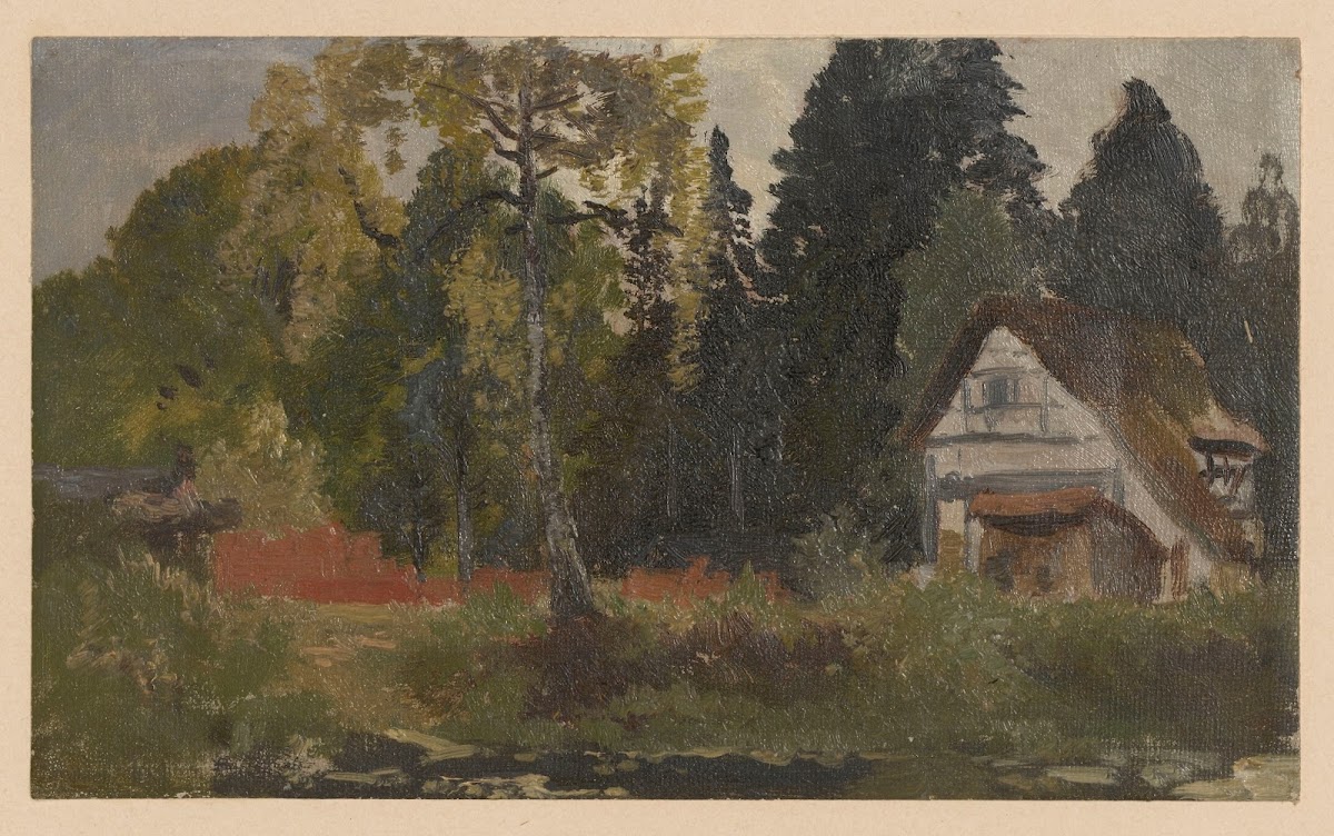 View of a house in Pełcznica 1850 1881