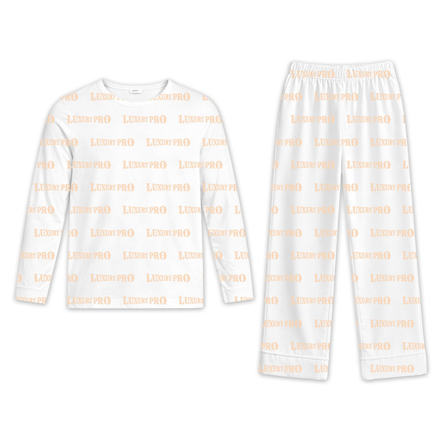 AOP Round neck long sleeved Tshirt+long pants