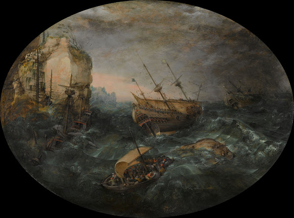 Shipwreck off a Rocky Coast 1614